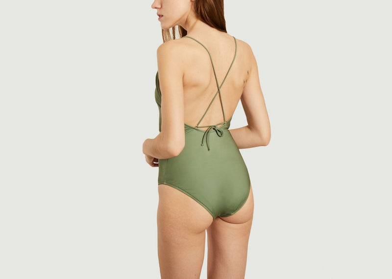 Maillots De Bain Maillot De Bain Une Pièce Kara Vineyard Green Samsoe - Samsoe - Vert - Femme