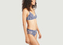 Soutien-Gorge Soutien-Gorge Lilah Water Poppy Samsoe - Samsoe - Bleu - Femme