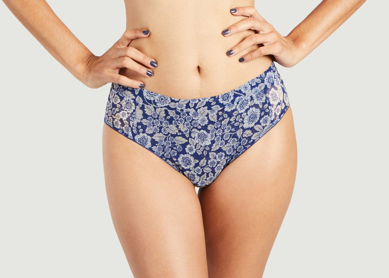 Bas Culotte Lilah Water Poppy Samsoe - Samsoe - Bleu - Femme