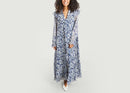 Robes Robe Longue Jytta 12888 Water Poppy Samsoe - Samsoe - Bleu - Femme