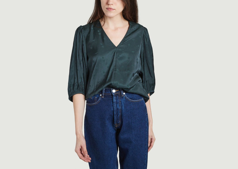 Tops, Blouses Blouse Andina Scarab Samsoe - Samsoe - Vert - Femme