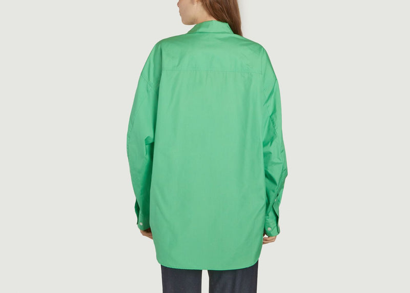 Tops, Blouses Chemise Ample Lua Vert Samsoe - Samsoe - Vert - Femme