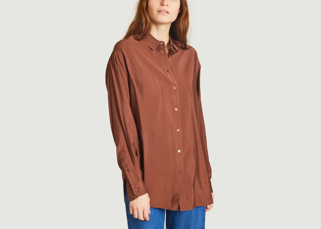 Camisas Camisa Alfrida Mustang Samsoe - Samsoe - Braun - Mujer