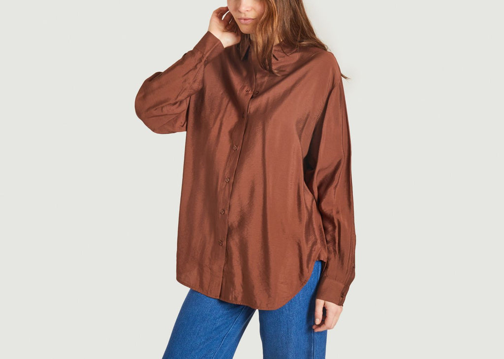 Camisas Camisa Alfrida Mustang Samsoe - Samsoe - Braun - Mujer