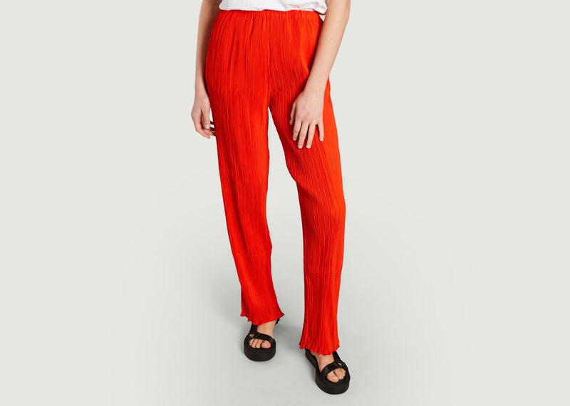 Pantalons, Shorts Pantalon Fridah Orange.Com Samsoe - Samsoe - Orange - Femme