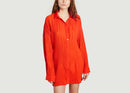 Chemises Chemise Fridah Orange Samsoe - Samsoe - Orange - Femme