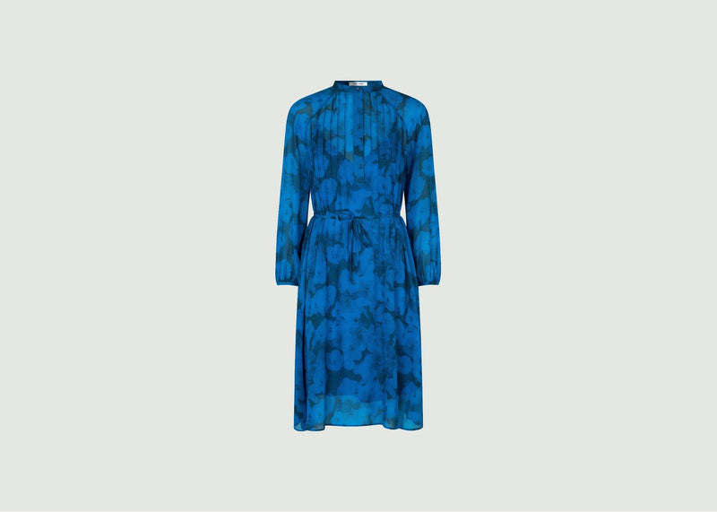 Robes Robe Elmy 9695 Freesia Pilote De L'Air Samsoe - Samsoe - Bleu - Femme