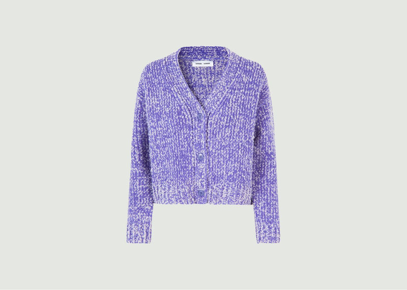 Pulls, Gilets Cardigan Aria 15011 Simplement Violet Samsoe - Samsoe - Violet - Femme