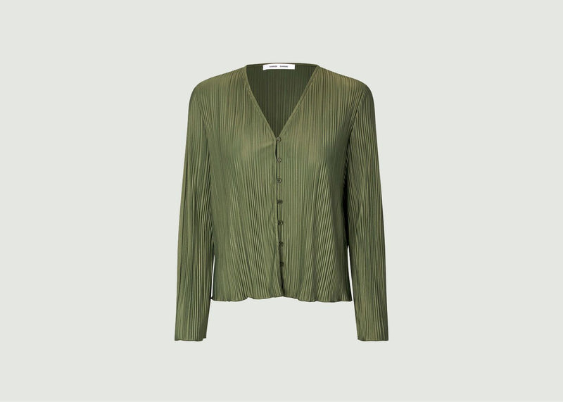 Chemises Blouse Sauma 10167 Olive Samsoe - Samsoe - Vert - Femme