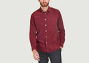 Chemises Chemise Liam 10504 Windsor Wine Samsoe - Samsoe - Rouge - Homme