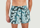 Maillots De Bain Short De Bain En Toile Recyclée Mason Blurred Green Aop. Samsoe - Samsoe - Multicolor - Homme