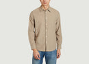 Chemises Chemise Liam Brindle St Samsoe - Samsoe - Beige - Homme