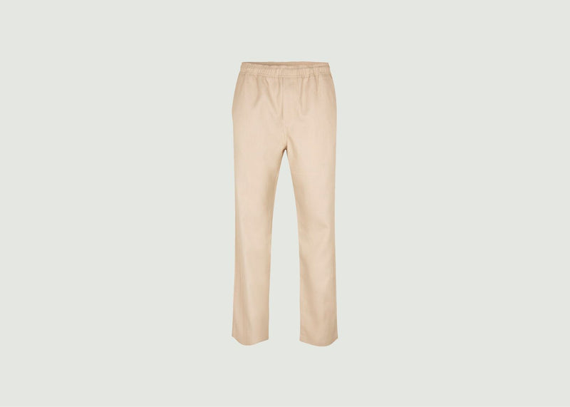 Pantalons, Shorts Pantalon Jabari 14347 Castle Wall Samsoe - Samsoe - Beige - Homme