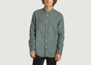 Chemises Chemise Liam Bx 14039 Garden Topiary Mel. Samsoe - Samsoe - Vert - Homme