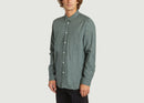 Chemises Chemise Liam Bx 14039 Garden Topiary Mel. Samsoe - Samsoe - Vert - Homme