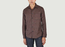 Chemises Chemise À Carreaux Liam 14424 Cappuccino Samsoe - Samsoe - Braun - Homme