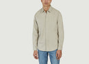 Chemises Chemise Liam Fx 14979 Silver Lining Samsoe - Samsoe - Beige - Homme