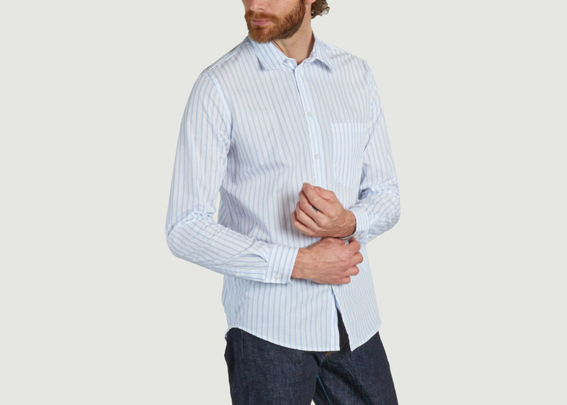 Chemises Chemise Saliam 15139 Light Blue Samsoe - Samsoe - Bleu - Homme