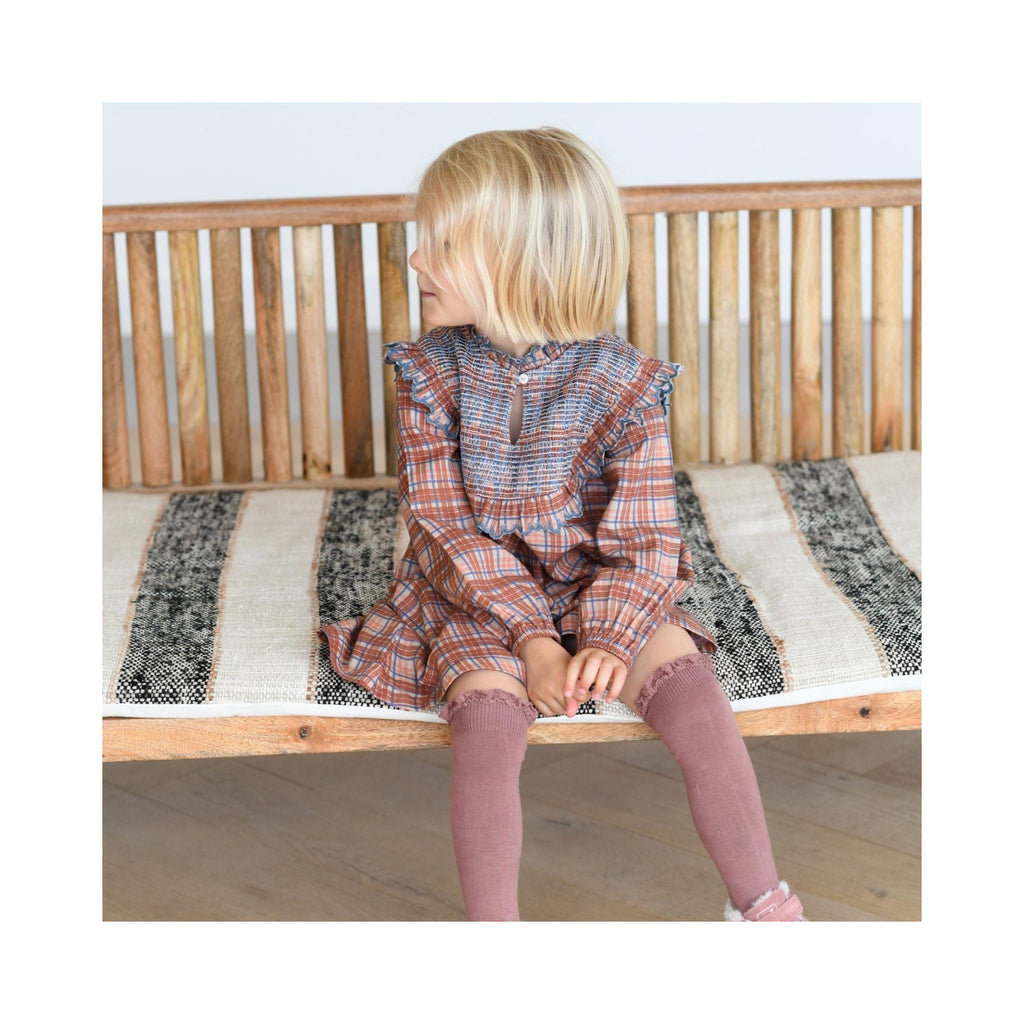 Robe à smocks Sanae