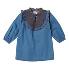 Robe à smocks Sanae