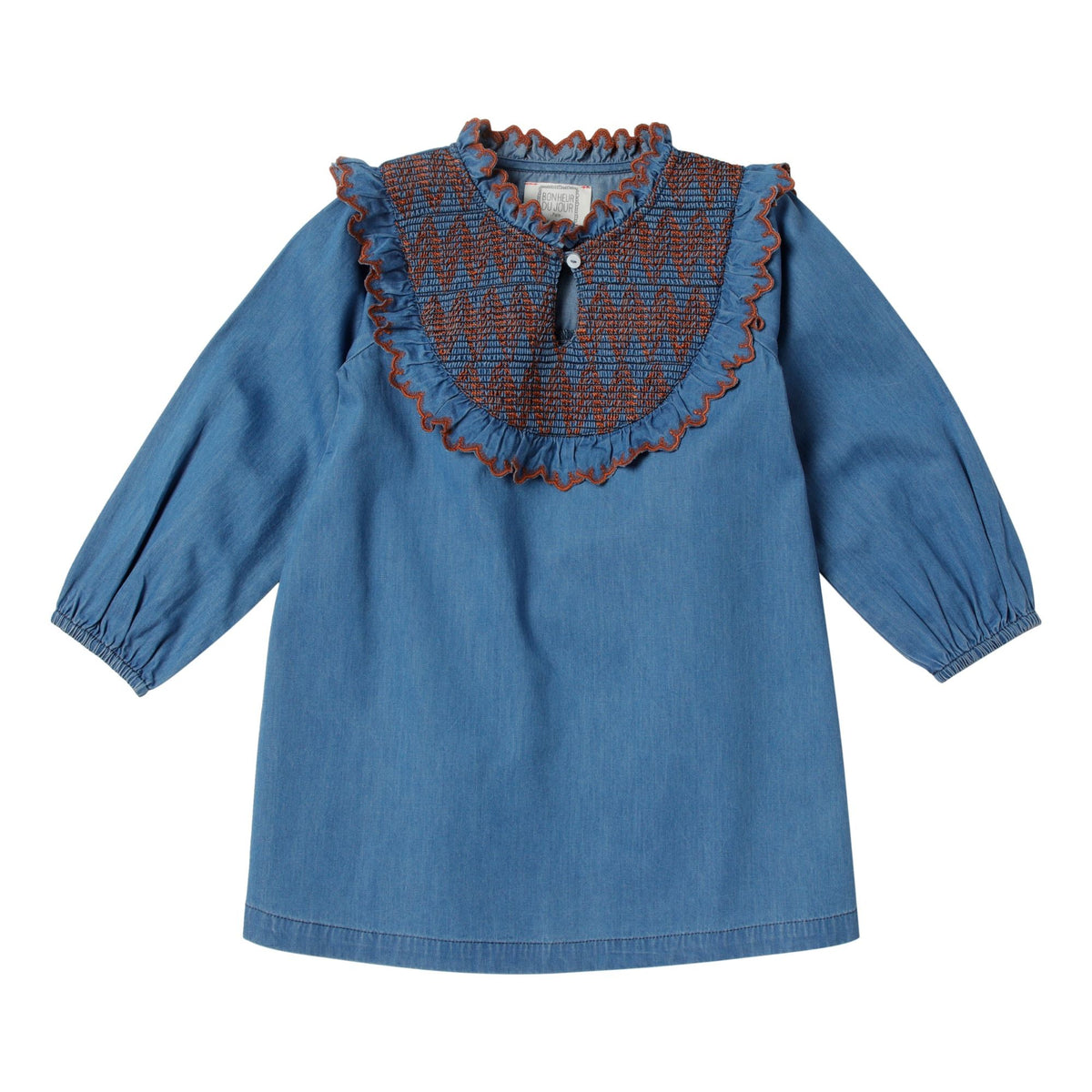 Robe à smocks Sanae