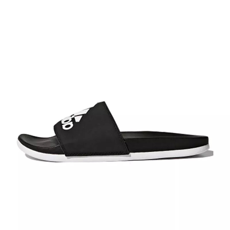 Sandale Adidas Originals Adilette Cloudfoam Plus - Noir/Blanc