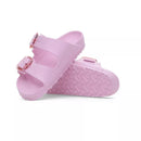 Arizona Big Buckle Narrow Sandals - Light Pink