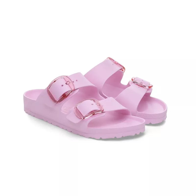 Arizona Big Buckle Narrow Sandals - Light Pink