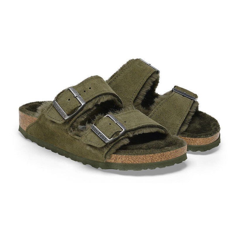 Sandalias Arizona Vl Shearling - Verde