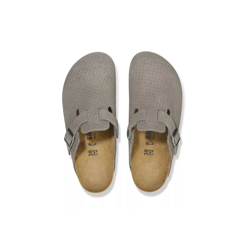 Sandales  Birkenstock Boston Vl Dotted - Gris - Mixte