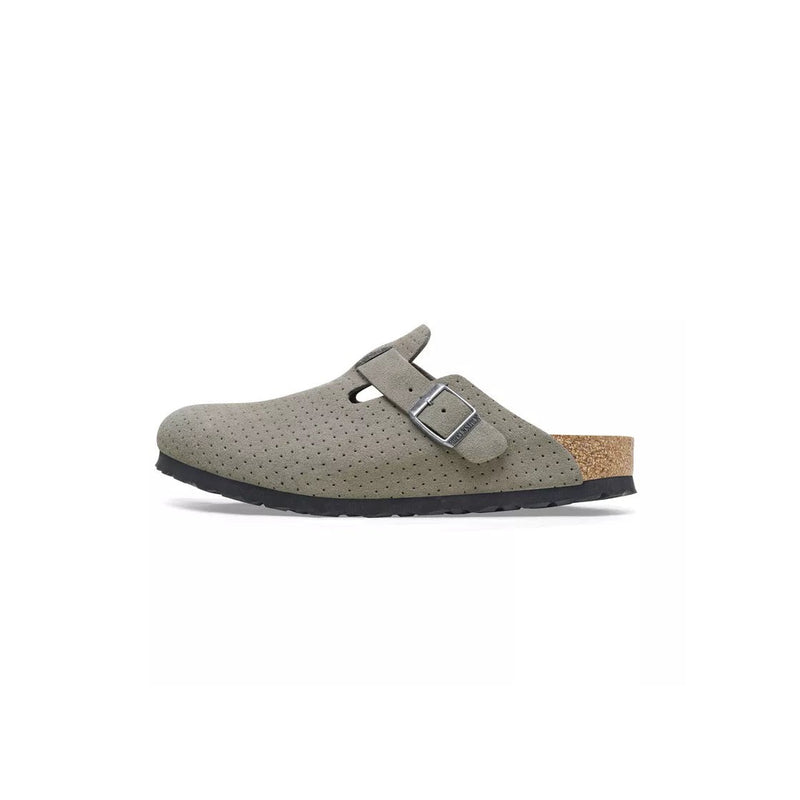 Sandales  Birkenstock Boston Vl Dotted - Gris - Mixte