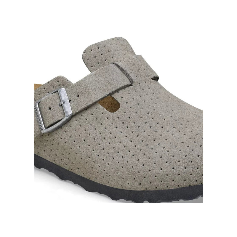 Sandales  Birkenstock Boston Vl Dotted - Gris - Mixte