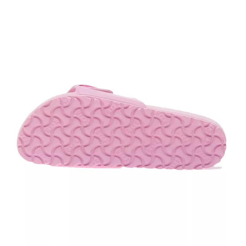 Madrid Big Buckle Narrow Sandals - Light Pink
