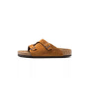 Sandalias Zurich De Ante - Marrón Y Beige