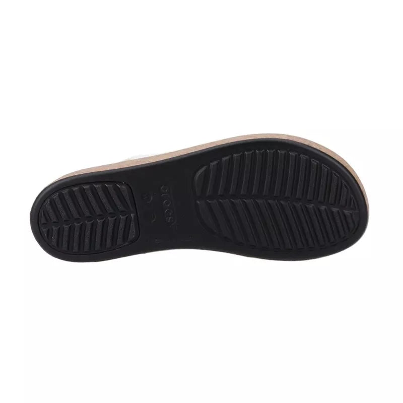 Sandales Brooklyn Cork Low Wedge - Noir