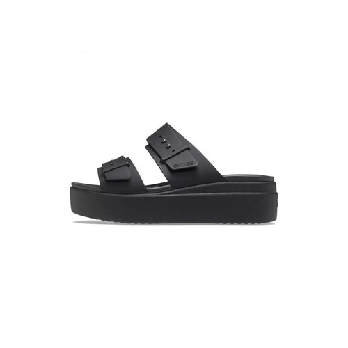 Sandales Brooklyn Buckle Lowwdg - Noir