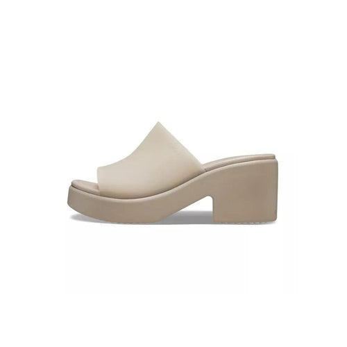Sandales Brooklyn Frosted Slide Heel - Taupe