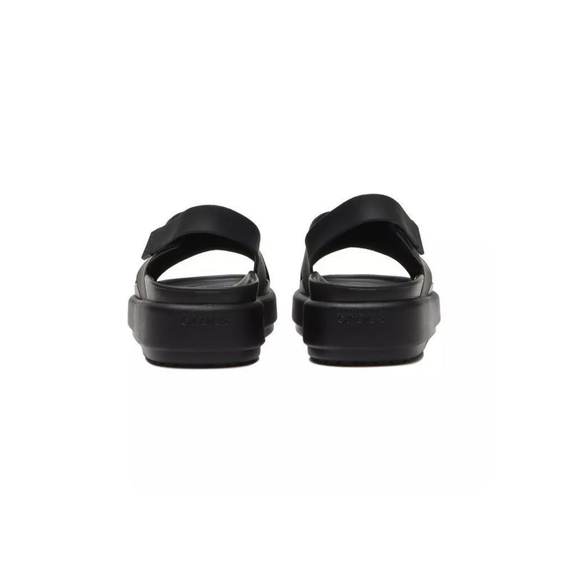 Crocs - Sandalias Brooklyn Luxe con tiras cruzadas - Negro