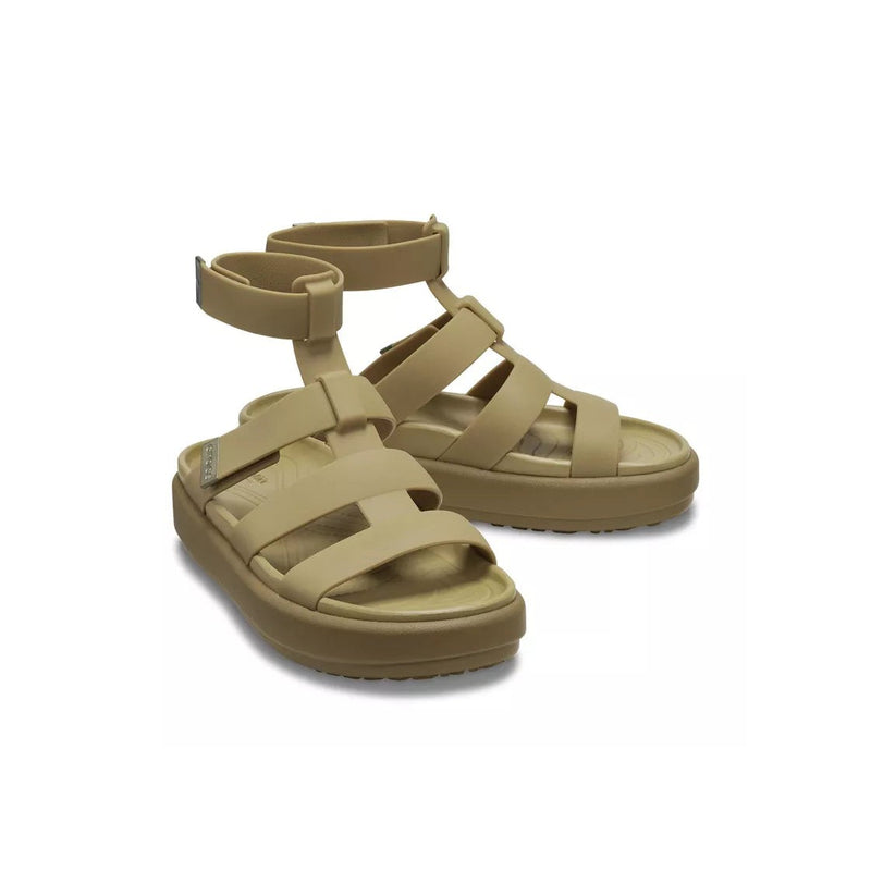 Crocs - Brooklyn Luxe Gladiator Sandals - Brown