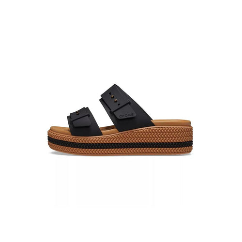 Sandales Brooklyn Woven Buckle - Noir