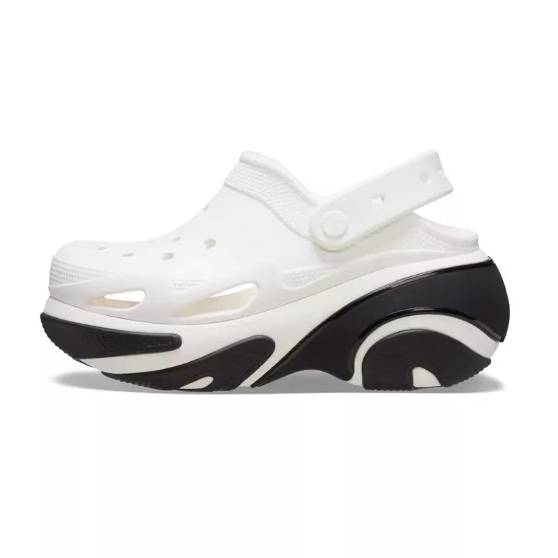 Sandales Bubble Crush Clog - Blanc/Noir