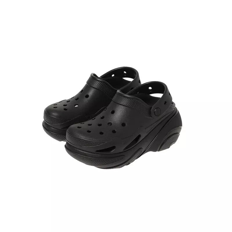 Sandalias tipo zueco Bubble Crush - Negro