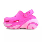 Sandalias tipo zueco Bubble Crush - Rosa