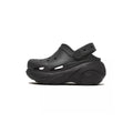 Sandalias tipo zueco Bubble Crush - Negro
