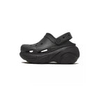 Sandalias tipo zueco Bubble Crush - Negro