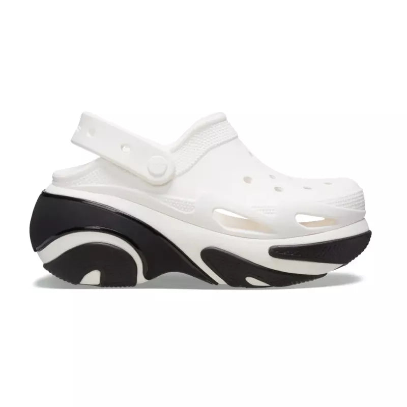 Sandales Bubble Crush Clog - Blanc/Noir