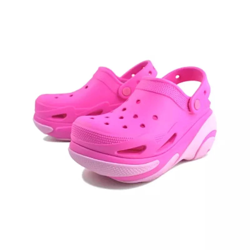 Sandalias tipo zueco Bubble Crush - Rosa