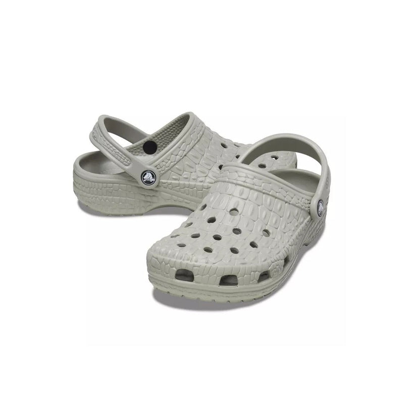 Crocs - Sandales Classic Crocskin Clog - Olive