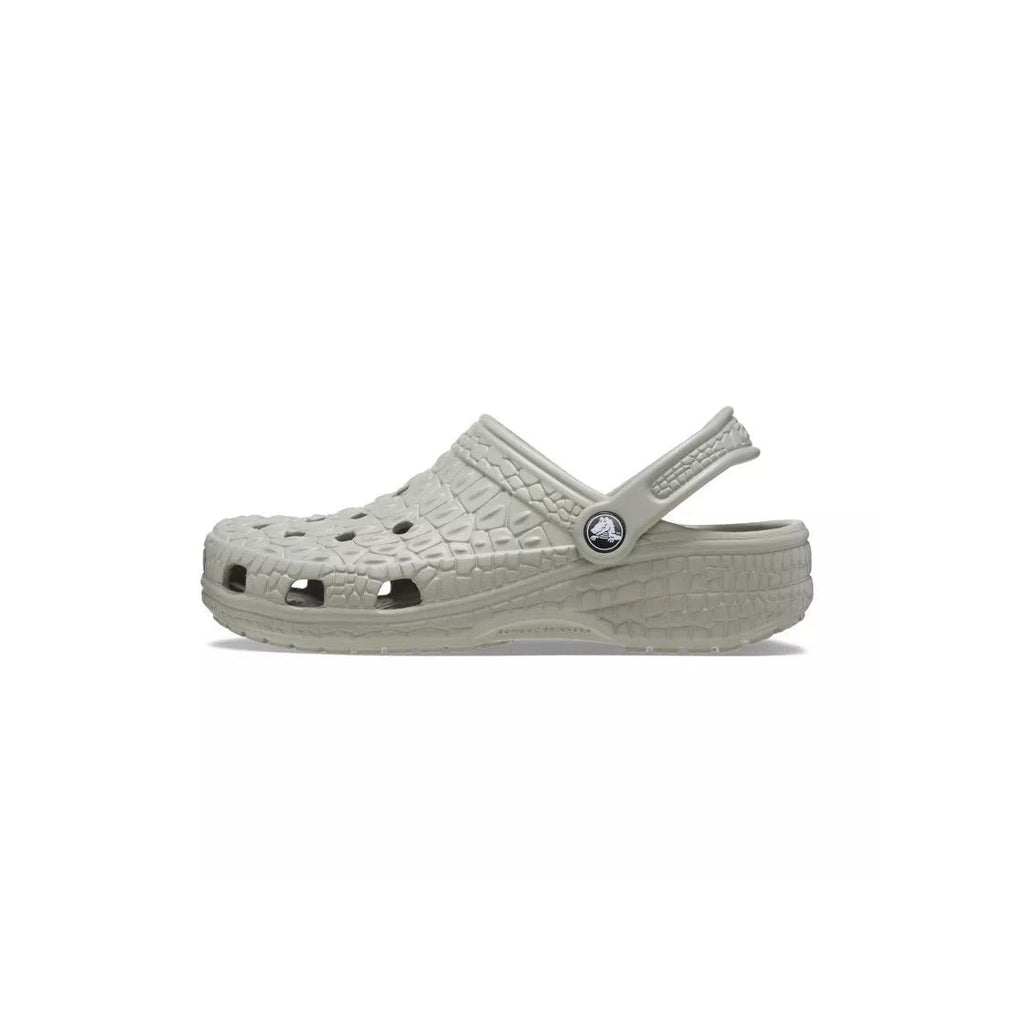 Sandales Classic Crocskin Clog - Olive