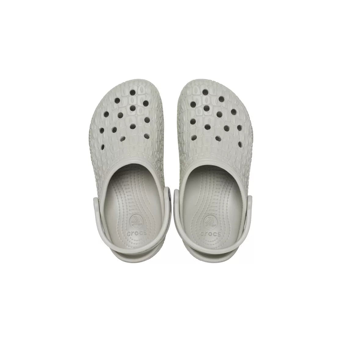 Sandales Classic Crocskin Clog - Olive